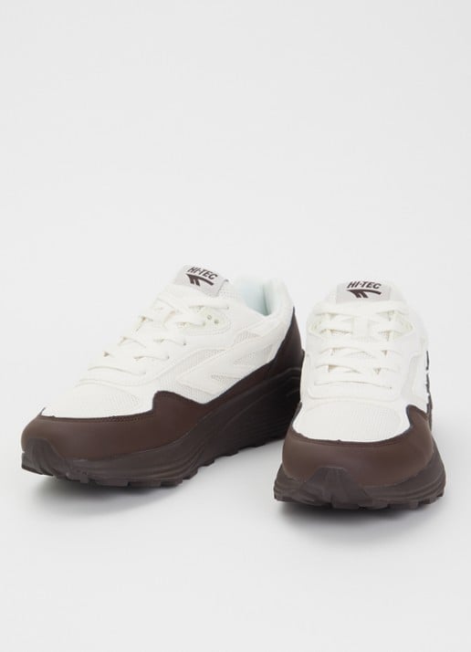Hi-Tec HTS shadow RGS sneaker van mesh met details van suède  - detail 3 bruin