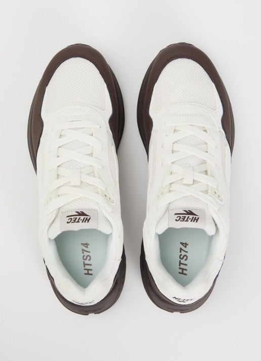 Hi-Tec HTS shadow RGS sneaker van mesh met details van suède  - detail 4 bruin