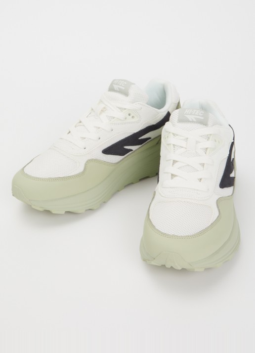 Hi-Tec HTS shadow RGS sneaker van mesh met details van suède  - detail 3 beige