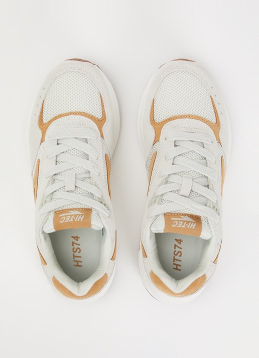 Hi-Tec HTS Shadow RGS sneaker van mesh met suède details - detail 3 creme