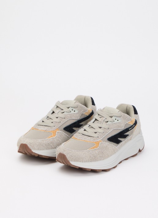 Hi-Tec HTS Shadow RGS sneaker van mesh met suède details - detail 2 donkerbeige
