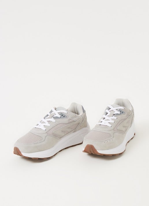 Hi-Tec HTS shadow RGS sneaker van mesh met suède details - detail lichtgrijs