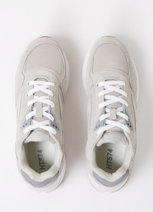 Hi-Tec HTS shadow RGS sneaker van mesh met suède details - detail 3 lichtgrijs