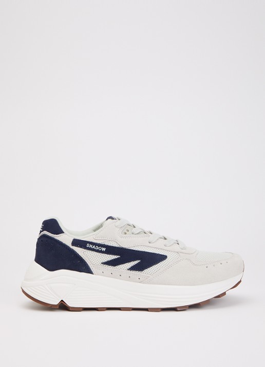 Hi-Tec HTS shadow RGS sneaker van mesh met suède details - voorkant 2 donkerblauw
