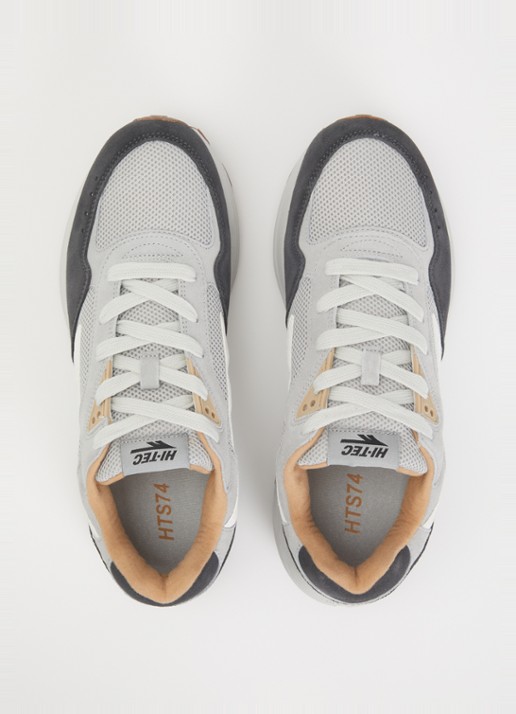 Hi-Tec HTS shadow RGS sneaker van mesh met suède details - detail 2 grijs