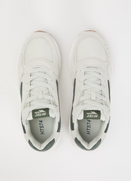 Hi-Tec HTS shadow RGS sneaker van mesh met suède details - detail 2 creme