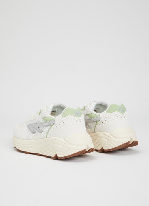 Hi-Tec HTS Shadow RGS sneaker van suède met details van mesh - achterkant 5 lichtgroen