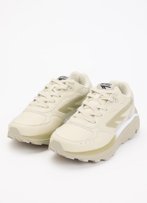 Hi-Tec Hts Shadow sneakers van leer - detail 3 olijfgroen