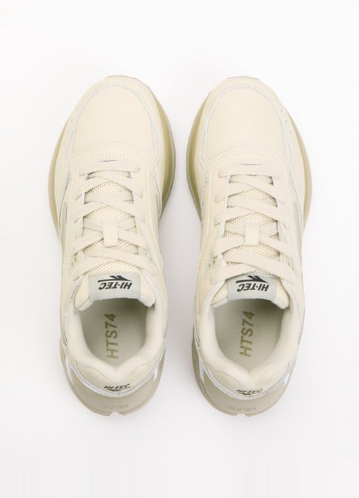 Hi-Tec Hts Shadow sneakers van leer - detail 4 olijfgroen