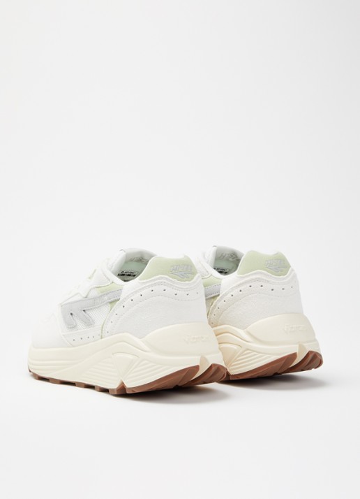 Hi-Tec Sneaker van suède met logo - achterkant 5 ivoor