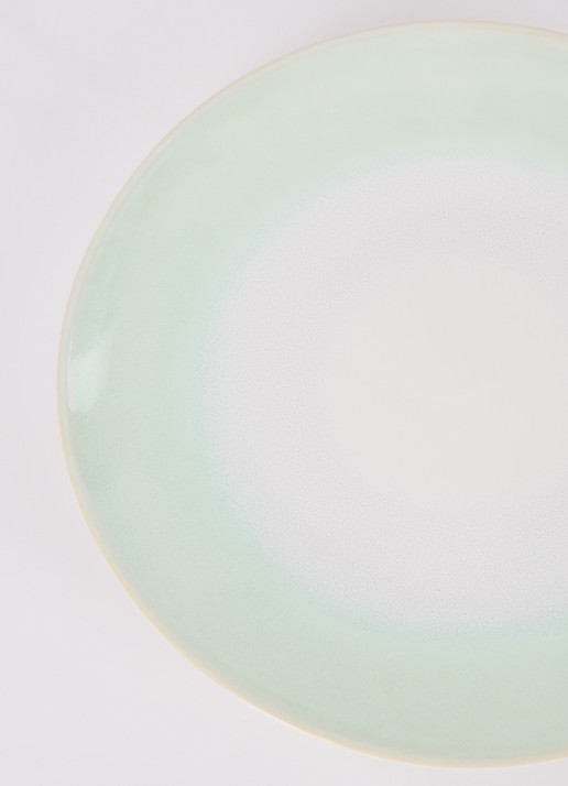 HKliving 70's dinerbord 29 cm set van 2 - detail multicolor