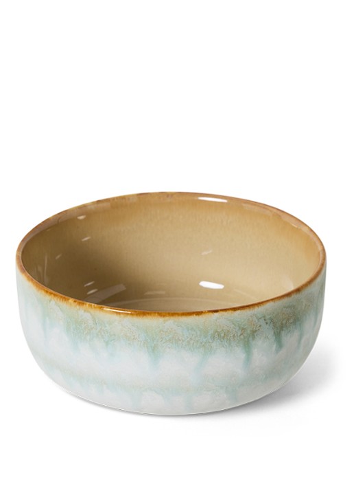 HKliving 70's Petal kom 12,5 cm - detail lindegroen
