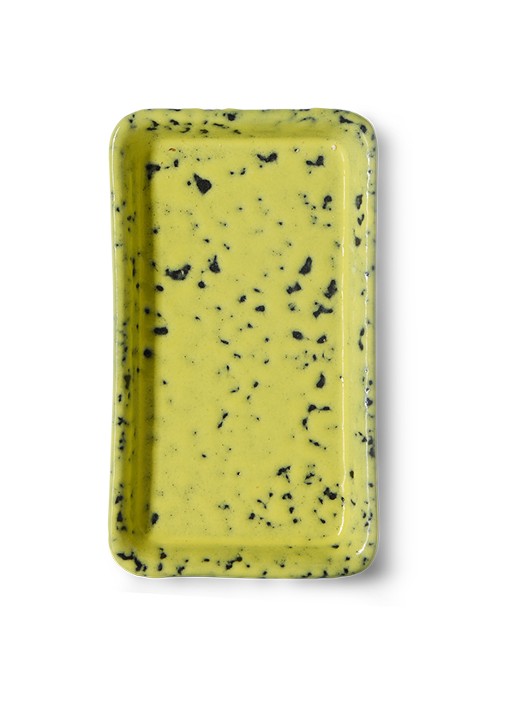 HKliving 70s Ceramics Corn XS serveerschaal 7,7 x 13,6 cm