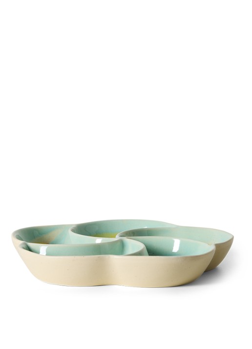 HKliving 70s Ceramics serveerschaal 20 cm - achterkant 7 mint