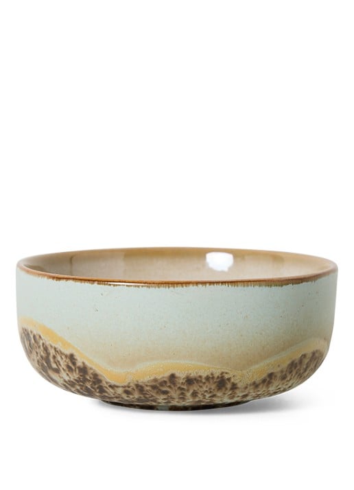 HKliving 70s ceramics: tapas bowl, shell