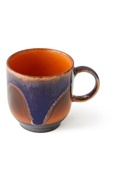 HKliving Arabica koffiekopje 23 cl - voorkant 2 multicolor