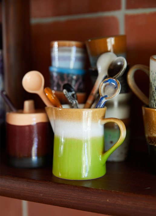 HKliving Breeze koffielepel set van 4 - detail 4 multicolor