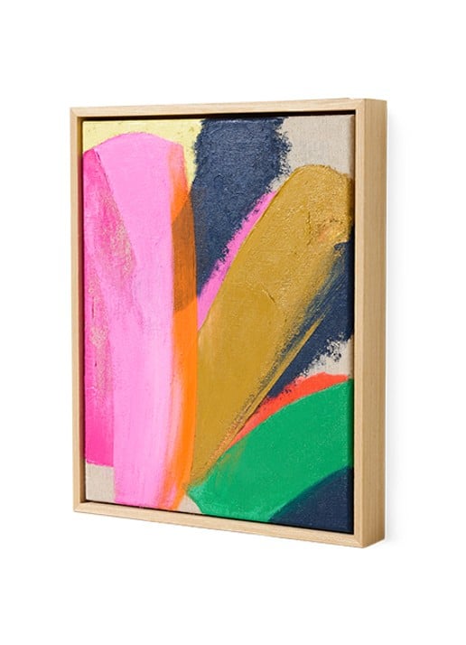 HKliving Bright Lights wandelement 25 x 31 cm - voorkant 7 roze