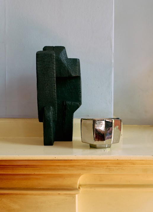 HKliving Burned ornament - detail 5 zwart