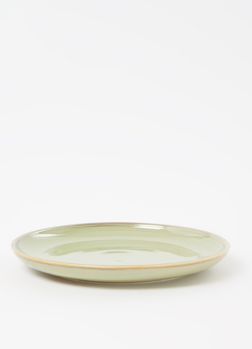 HKliving Chef ceramics ontbijtbord 20 cm - detail 4 mosgroen