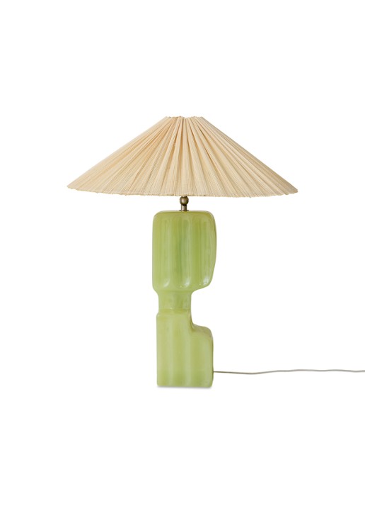 HKliving Column tafellamp 43,5 cm - achterkant groen