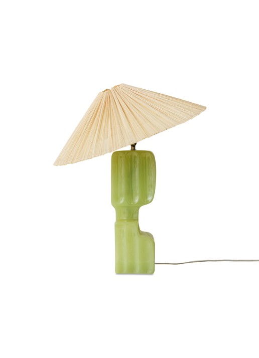 HKliving Column tafellamp 43,5 cm - detail 2 groen