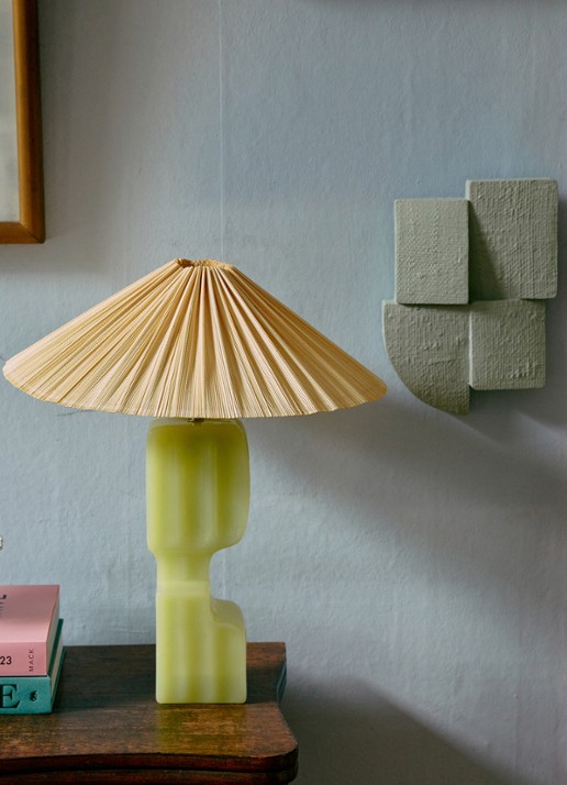 HKliving Column tafellamp 43,5 cm - detail 4 groen