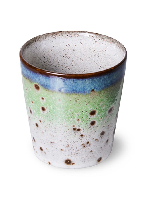 HKliving Comet koffiekopje 23 cl - voorkant 2 mint