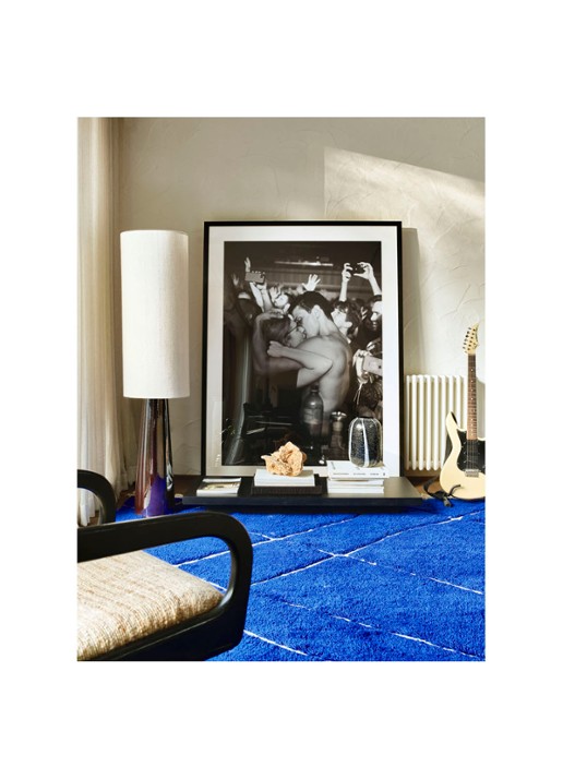 HKliving Cone XL vloerlamp 88,5 cm - voorkant 3 donkerbruin