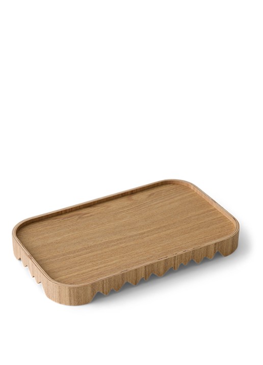 HKliving Dienblad 30 x 18 cm - detail beige