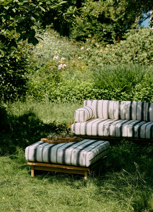 HKliving Dienblad 50 x 30 cm - detail 2 beige