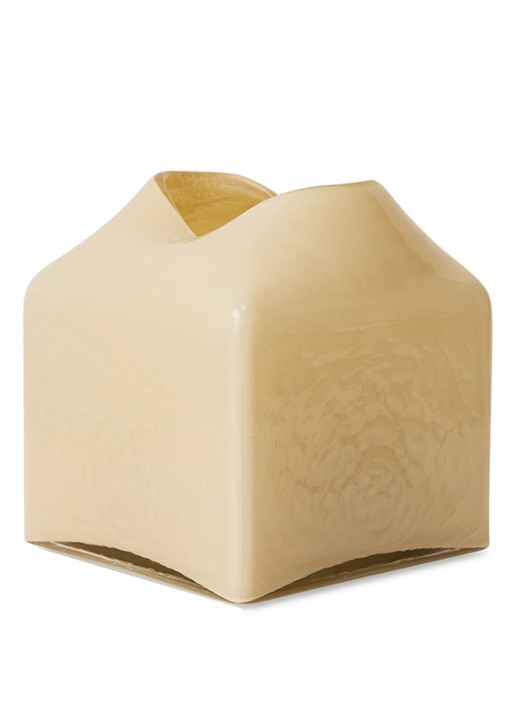 HKliving Forma vaas - voorkant 4 naturel