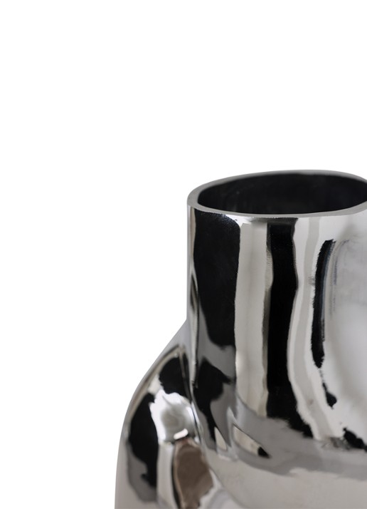HKliving Gleam High vaas 32 cm - detail 2 metallic
