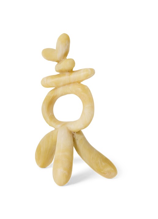 HKliving Inbetween ornament - voorkant 2 beige