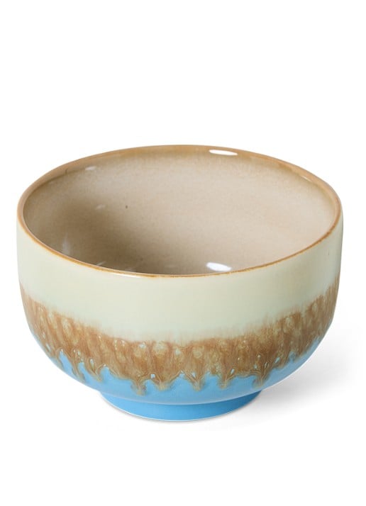 HKliving Kom 13,5 cm - voorkant 2 blauw