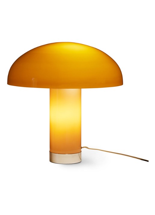 HKliving Lounge tafellamp ø47 cm - detail 3 lichtbruin