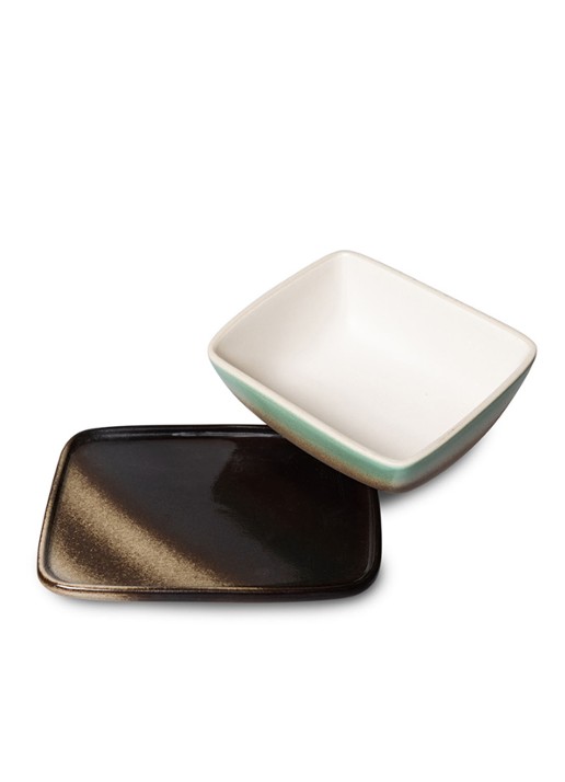 HKliving Mercury botervloot 15,5 x 12 cm - detail lichtroze