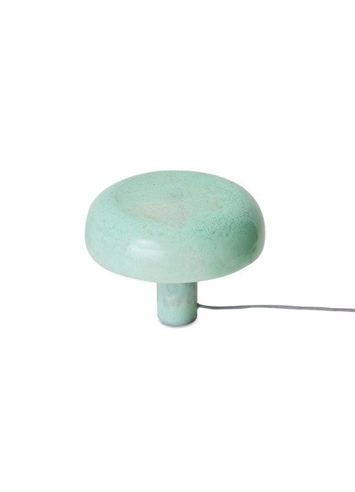 HKliving Mushroom tafellamp 20,5 cm - voorkant 2 mint