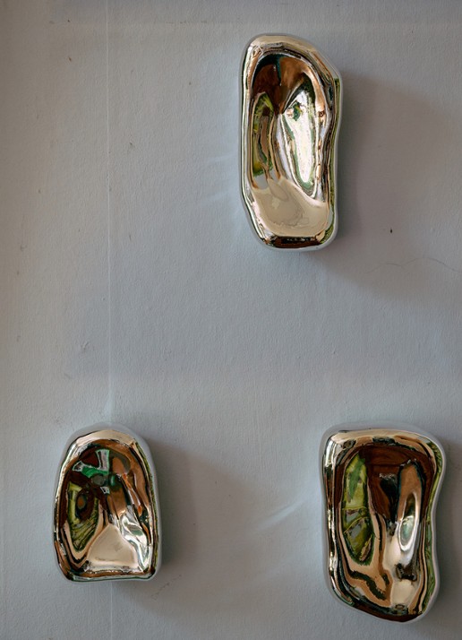 HKliving No. 1 ornament 18 cm - achterkant 4 zilver
