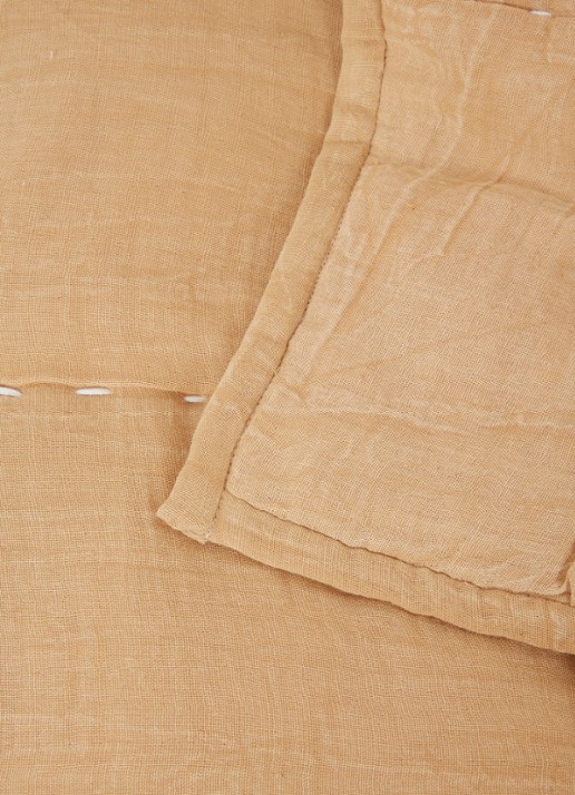 HKliving Plaid 130 x 170 cm - detail 3 zand