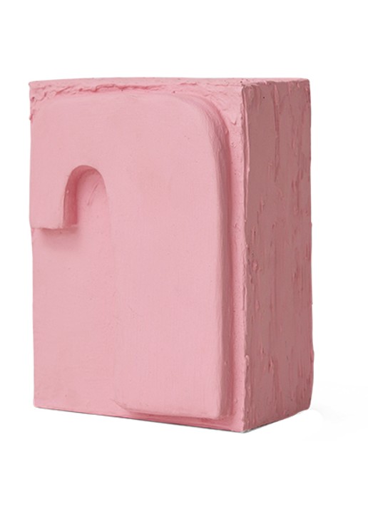 HKliving Pocket Exhibit: Crave wandelement 16 x 12 cm - voorkant 2 roze