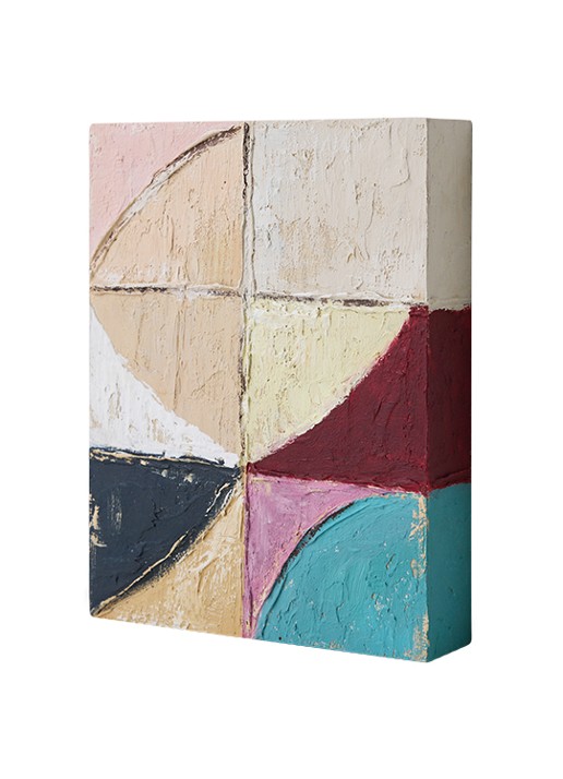 HKliving Pocket Exhibit: Palette wandelement 26 x 20 cm - voorkant 3 roze