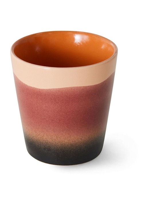 HKliving Rise koffiekopje 23 cl - voorkant 2 multicolor