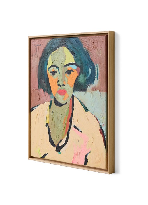 HKliving Self-Made wandelement 43 x 53 cm - voorkant 2 bruin