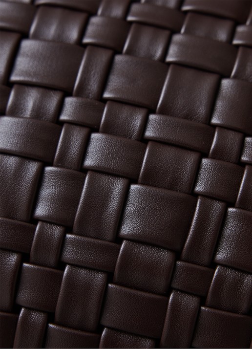 HKliving Sierkussen 50 x 50 cm - achterkant chocoladebruin