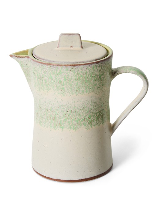 HKliving Slush theepot - detail 3 groen