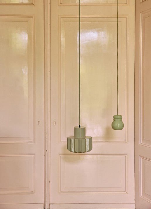 HKliving Stellar hanglamp 27 cm - detail 5 groen