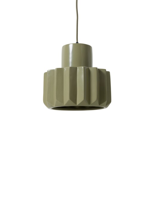 HKliving Stellar hanglamp 27 cm - voorkant 3 groen