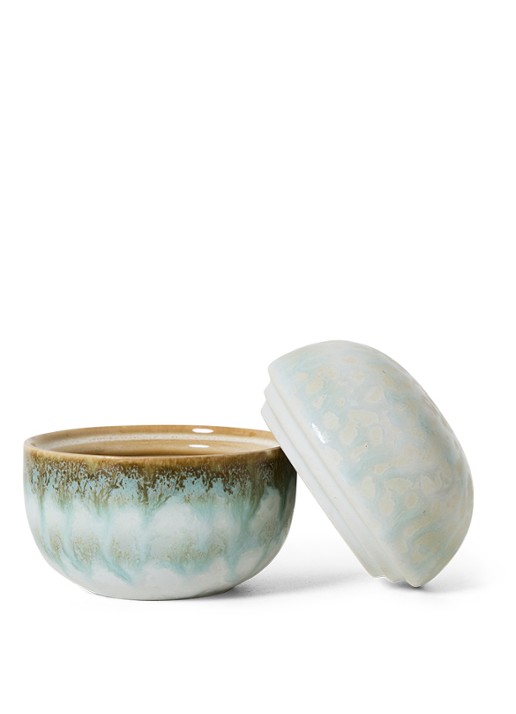 HKliving Suikerpot 8 cm - detail 3 blauw