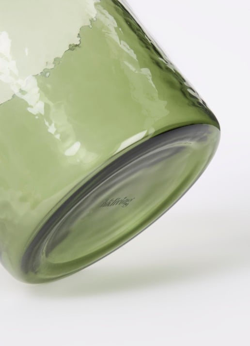 HKliving Tube drinkglas 25 cl - voorkant 2 groen